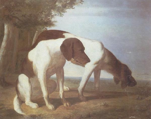 Jacques-Laurent Agasse Foxhounds in a Landscape China oil painting art